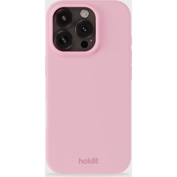 Holdit Silicone Case geschikt voor Apple iPhone 16 Pro - Pink