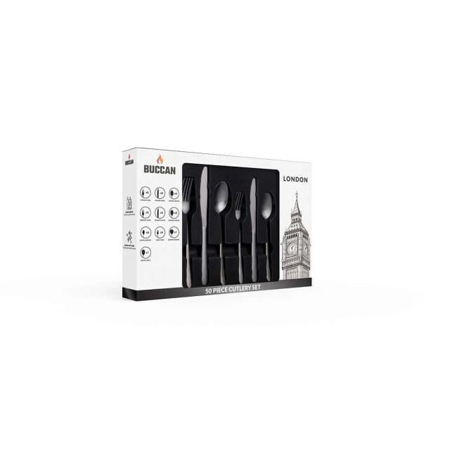 Buccan bestekset london 50 delig -