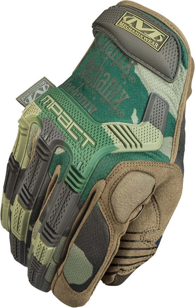 Mechanix Wear M-Pact Woodland Camo