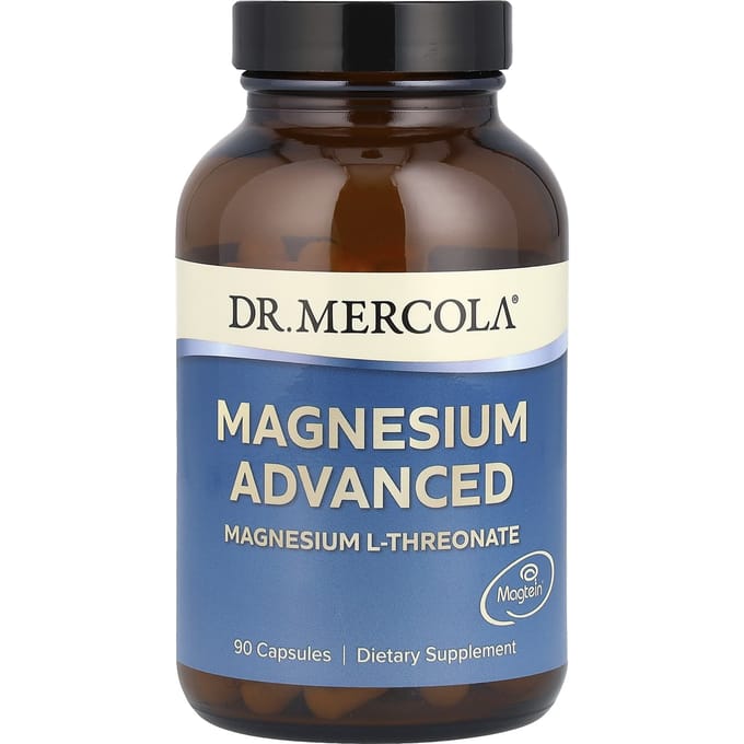 Dr. Mercola, Magnesium L-Threonaat, 90 Capsules