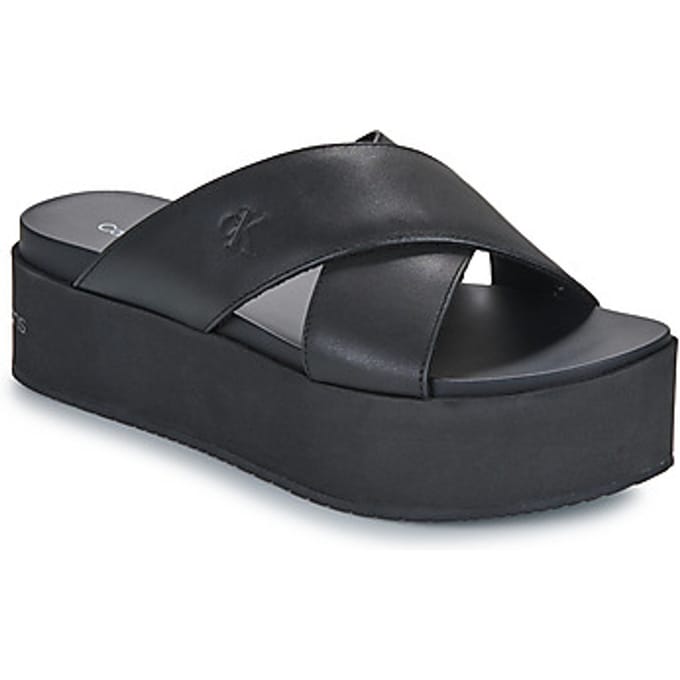 Slippers Calvin Klein Jeans FLATFORM CROSS MG UC