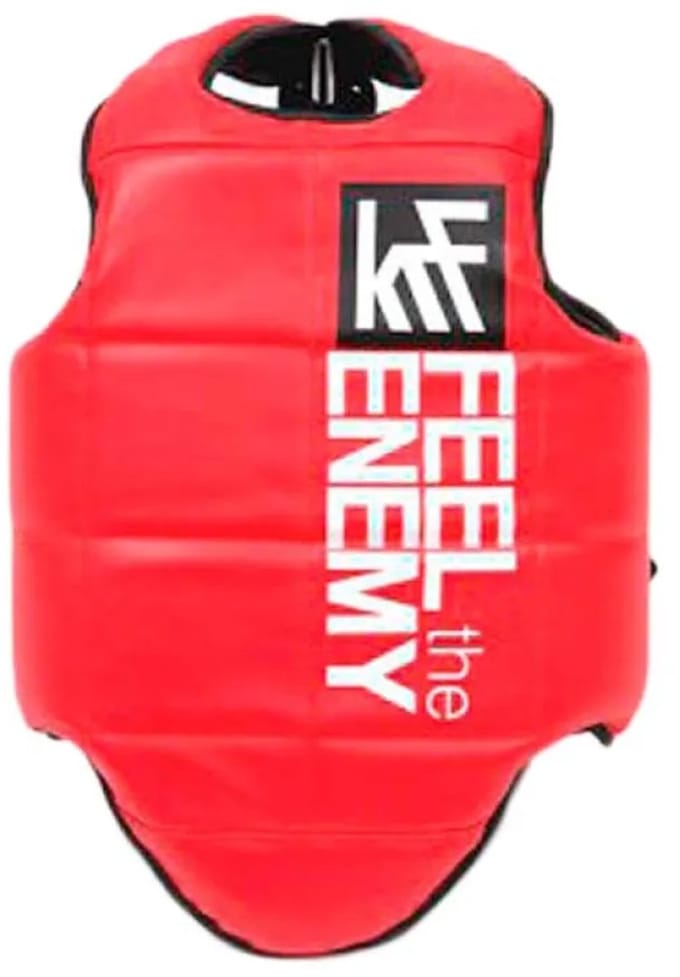 Krf Feel The Enemy Jr Vest Rood JR
