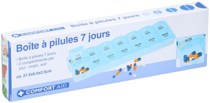 Pillendoos 7daags French PP