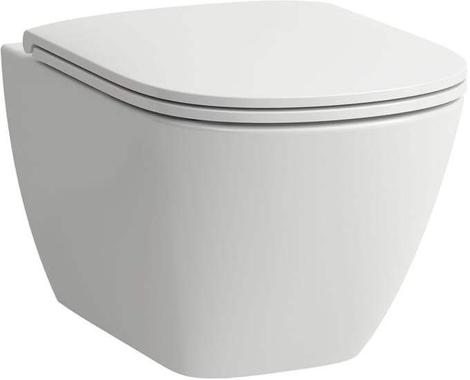 Laufen Lua wandclosetpack 45x55x39cm spoelrandloos Keramiek Glans Wit