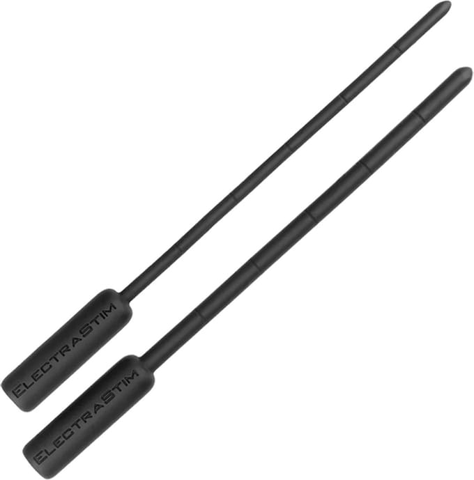 ElectraStim - Silicone Noir Flexible Sound - 7mm - Black