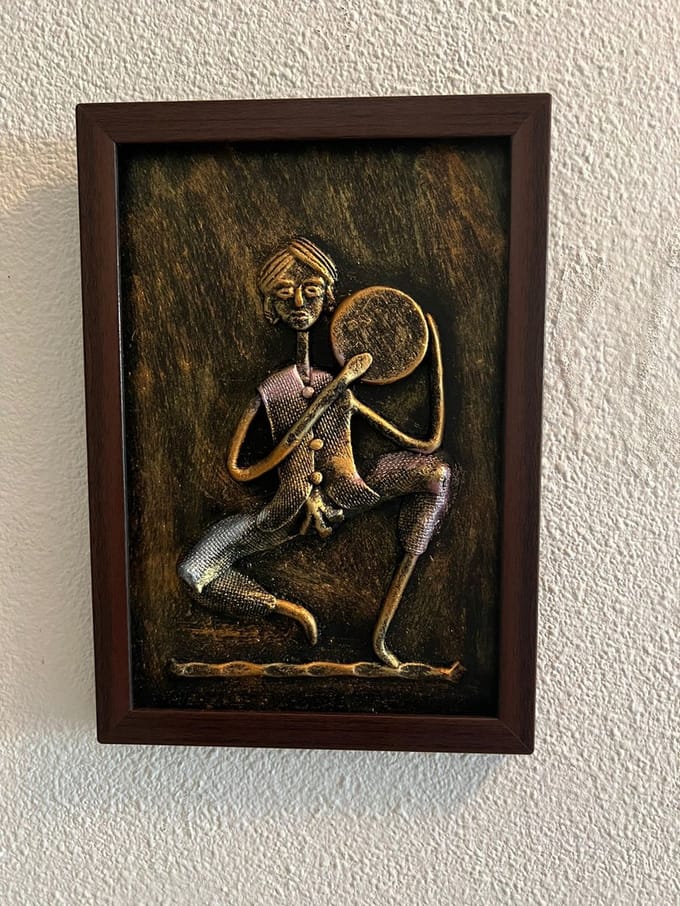 Wall Artwork on Wooden Frame