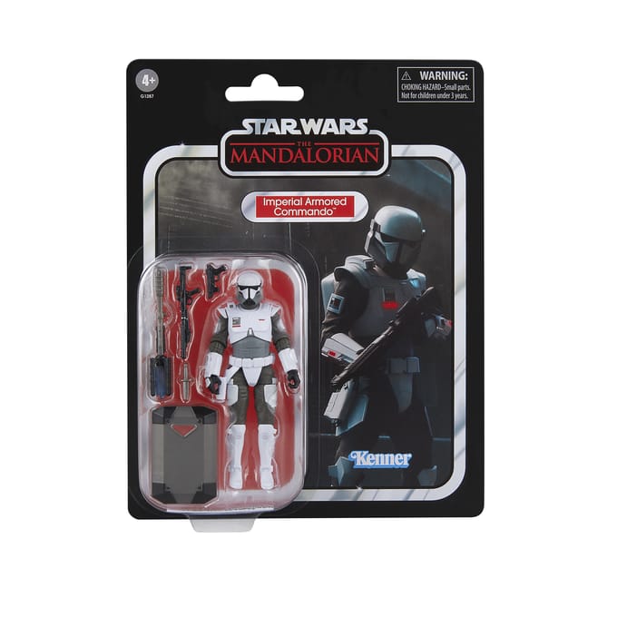 Hasbro Star Wars: The Mandalorian Vintage Collection Action Figure Imperial Armored Commando 10 cm Action Figuur