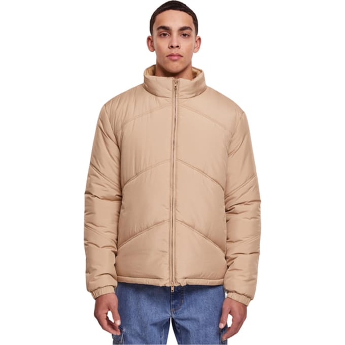 Urban Classics Arrow Puffer Jacket Wet Sand Größe: XL | Winterjacken Outlet | Herren | Braun