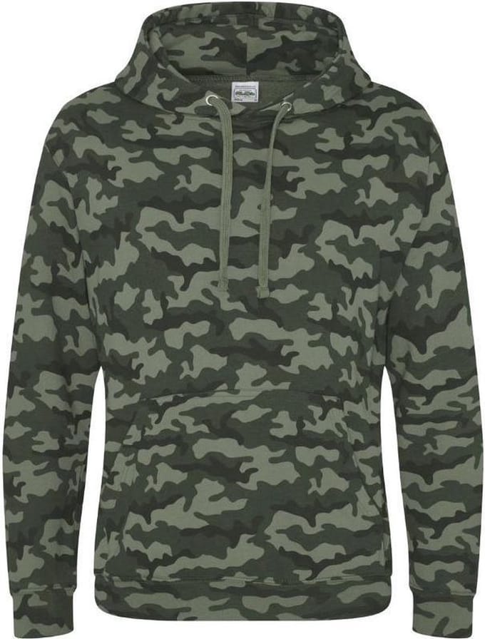 Hoodie Camo (Groen) Groen