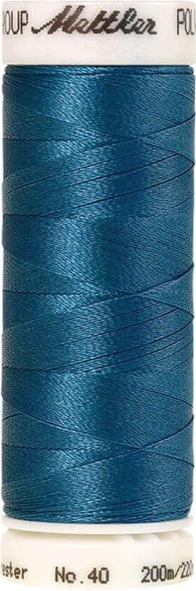 AMANN POLYSHEEN NAAI-BORDUURGAREN, COL-4032 BLAUW, 200M, PER STUK.