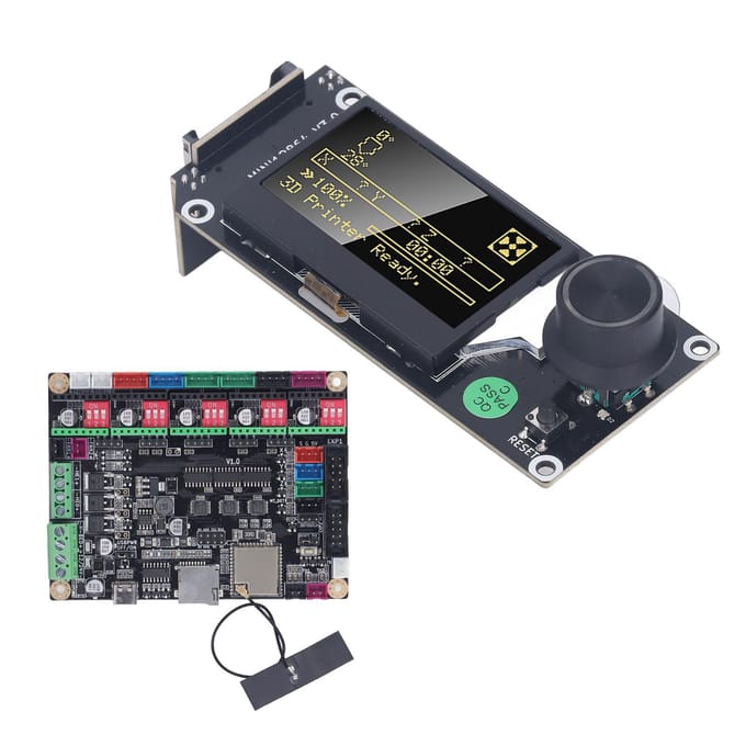 Carte de contrôle d'imprimante 3D pour MKS TinyBee V1.0, écran LCD graphique pour MKS Mini12864 V3.0 black
