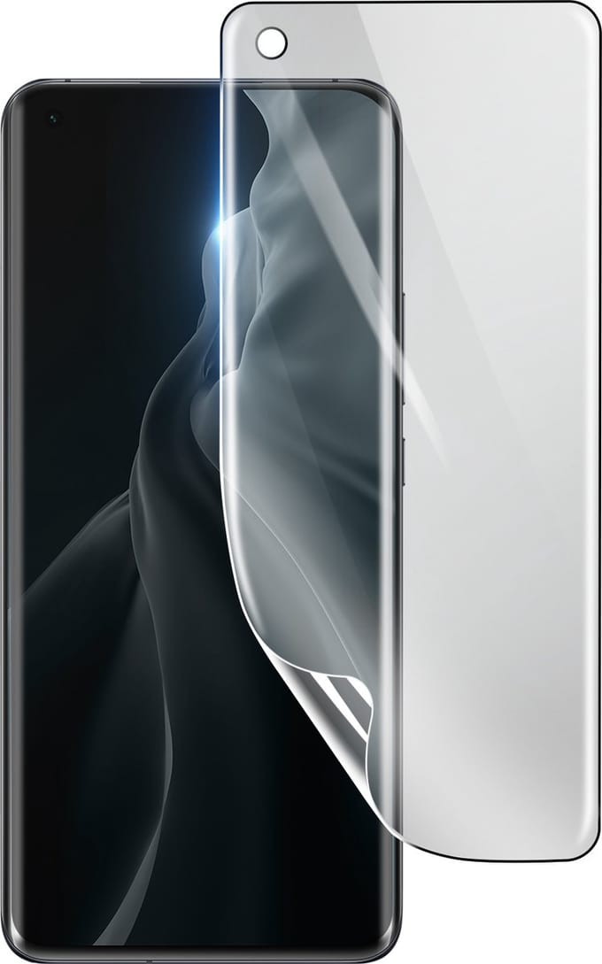 3mk, Geschikt voor Xiaomi Mi 11, Schokbestendige Hydrogel Screenprotector, Transparant