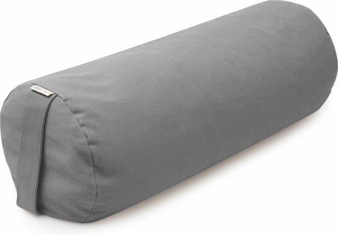 Yoga-Bolster yin - rund - Samtosha - organic cotton