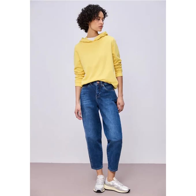 Hoodie in effen kleur