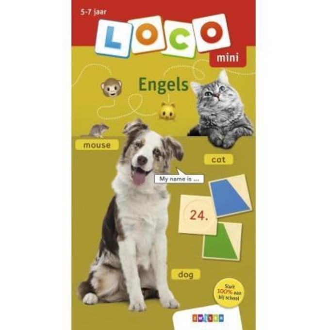 Loco mini Engels Educatieve boeken (spelletjes en raadsels)