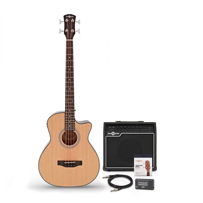 Elektro-akoestische Basgitaar + 35 W Versterkerpakket