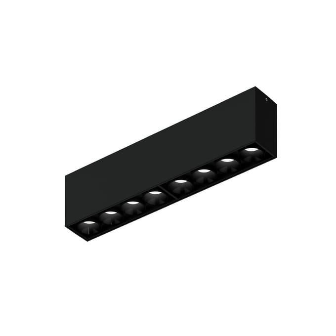 Wever & Ducré Lighting WEVER & DUCRÉ LED plafondlamp Linoo 8.0, matzwart metaal