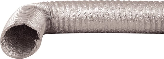 ALU flexibele afvoerslang Ø152mm 3m