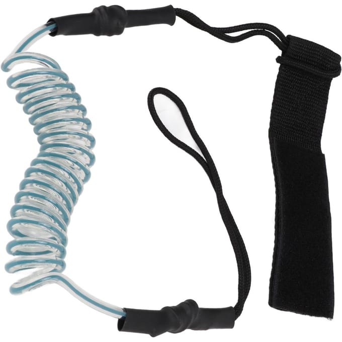 Kajakriem Veiligheidstouw Duurzame Sterkte Verstelbare Paddleboard Accessoires voor Anti-Verlies transparant black