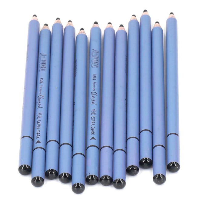 Houtskool Zwarte Schets Schilderij Extra Zachte Houtskoolpotloden Tekenset Vakantie Cadeau gray
