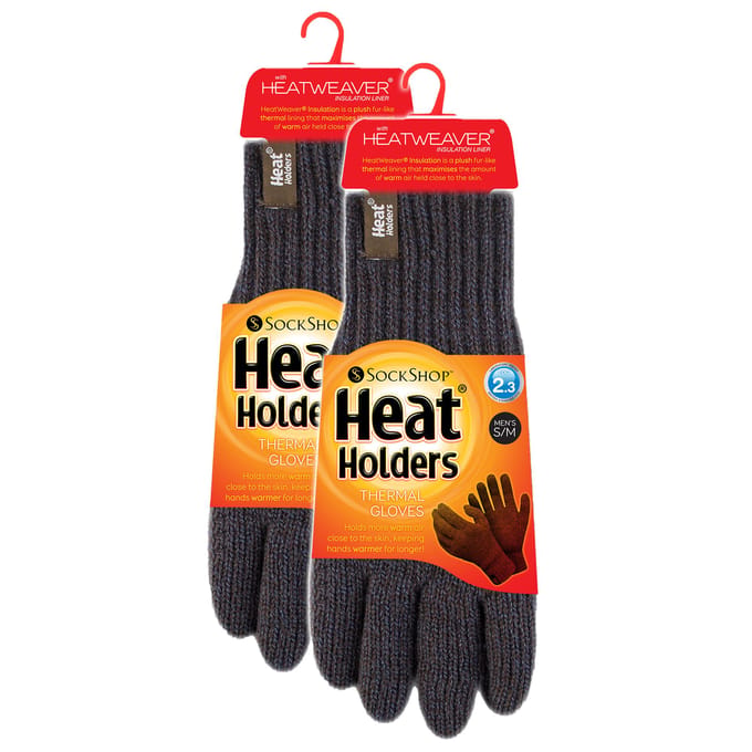 Heren Thermische Handschoenen met Beschermende Geribbelde Manchet