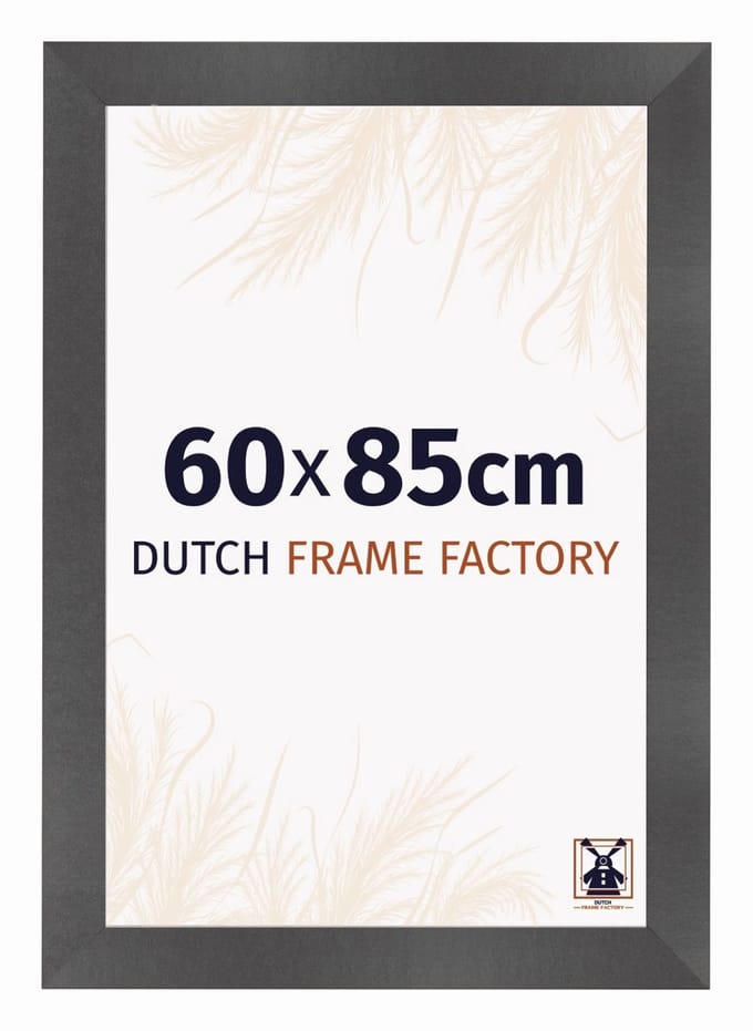 Fotolijst 60x85 cm - MDF - Zwart Mat - Praag