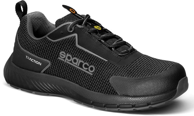 Sparco Werkschoenen S1PS - Traction Fuji - Zwart — black — 43