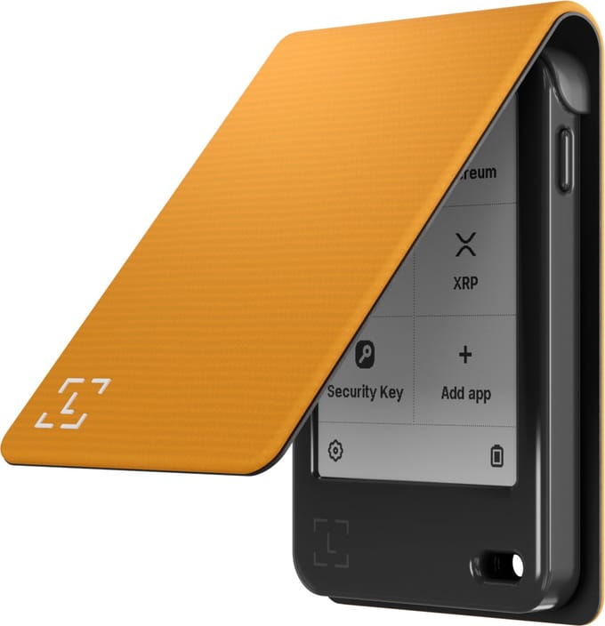 Ledger Nano™ Gen 5 Magnet Folio - Bitcoin Orange