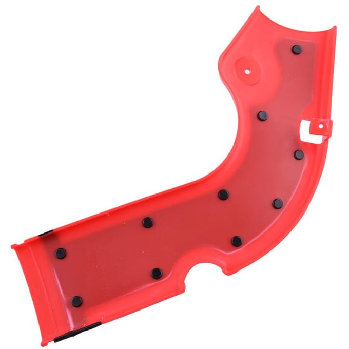 Couvercle de carénage de protection de travail latéral pour Honda 2013-2016 CRF450R 2014-2017 CRF250R red