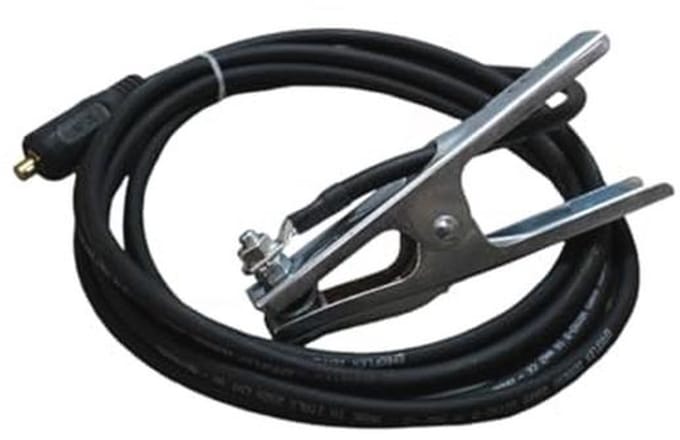 Massakabel Laskabel 10-70mm² 4m met Massaklem en Stekker voor 200/400A