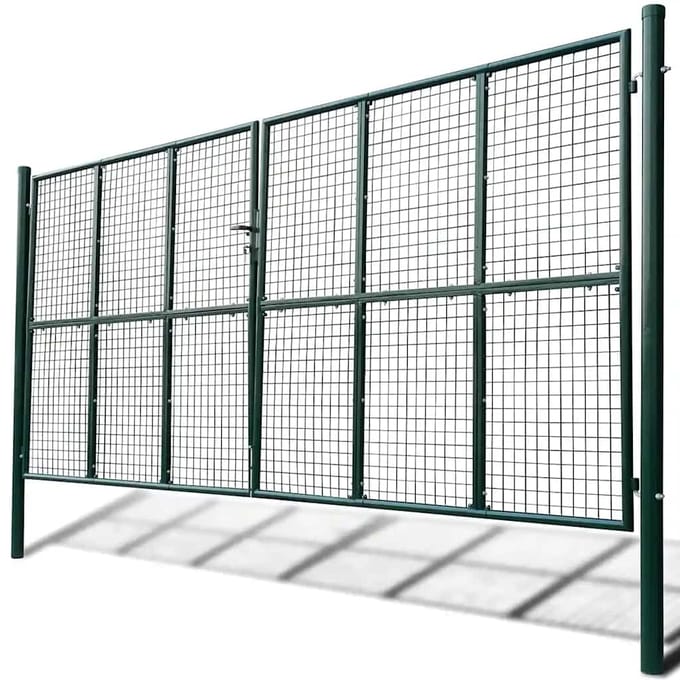 vidaXL - Tuinhek - van - gaas - 400x175 - cm