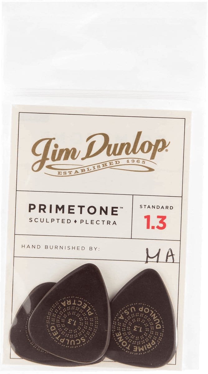 Jim Dunlop - Primetone - Plectrum - Standaard - 1.30 mm - 3-pack