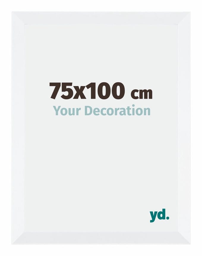 Your Decoration - Fotolijst 75x100 cm - MDF - Wit Mat - Catania
