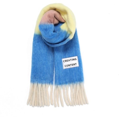 VTD Maxi Bufanda Sjaals Dames - Multi - Maat ONESIZE
