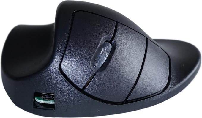 R-Go Tools Hippus Handshoe - Ergonomische muis - Medium - Linkshandig - Draadloos