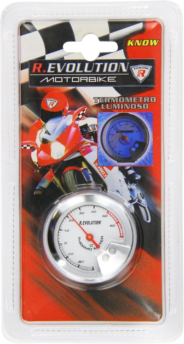 Auto Thermometer - Temperatuurmeter Interieur - Rijcomfort Monitoren - Helder Led-scherm - 80 gram - Blauw