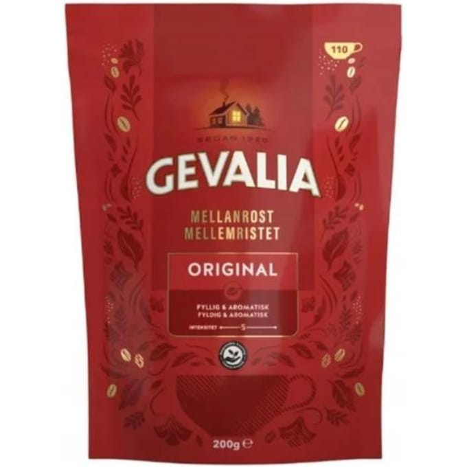 Gevalia Mellanrost Instant Koffie 200 g