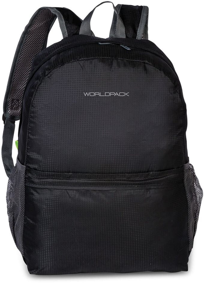 Worldpack Opvouwbare Rugzak Zwart