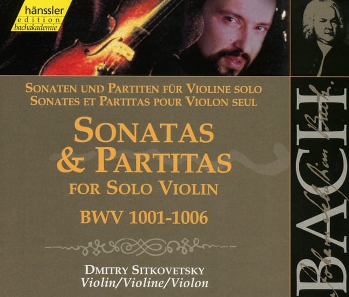 Dmitry Sitkovetzky - J.S. Bach: Sonatas & Partitas For Solo Violin BWV 1001-1006 (2 CD)