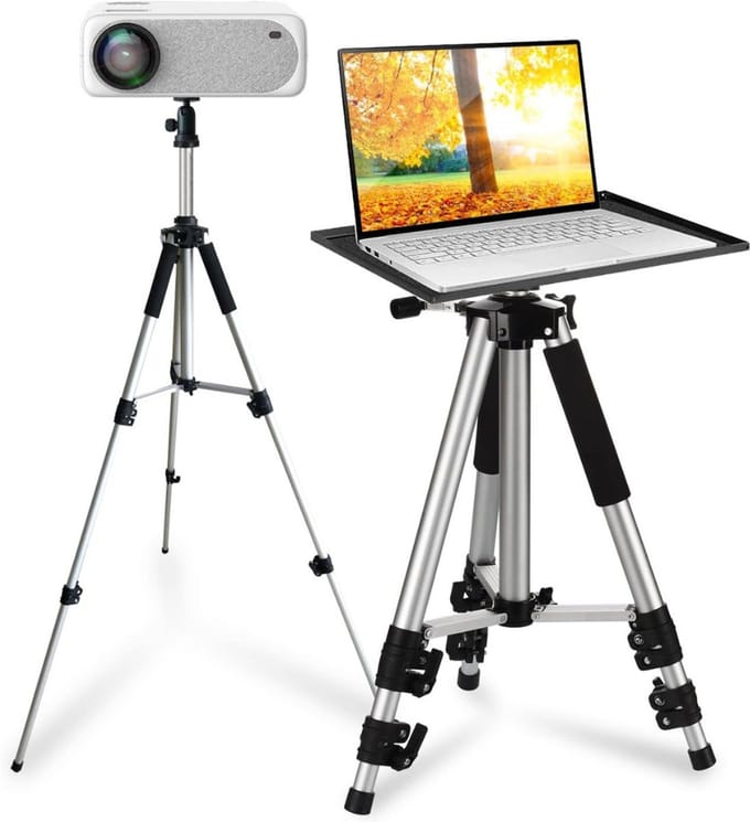 ApexArte® Projector Statief – Beamer Statief Met Laptop Verdieping – Verstelbaar Standaard