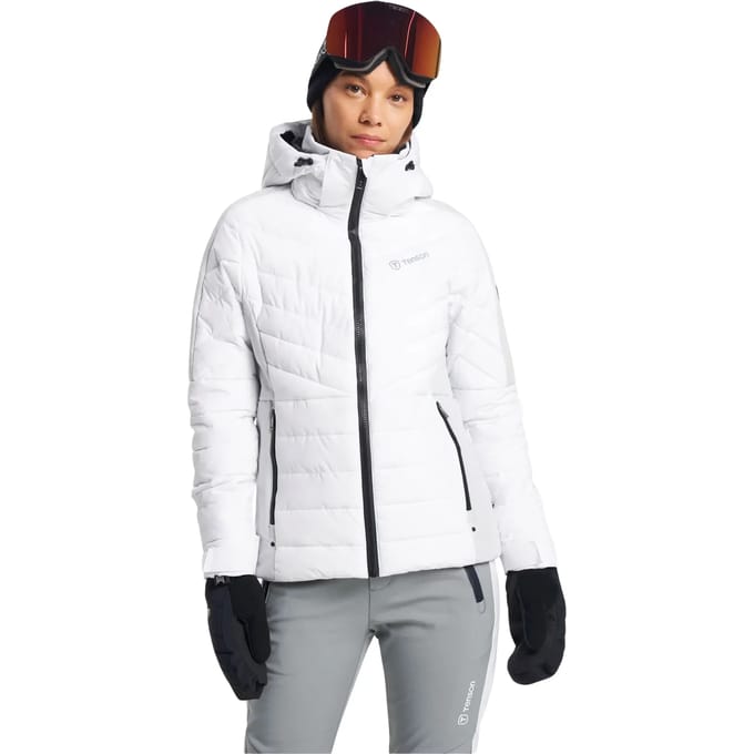 Tenson Grace Ski Jas Wit S Vrouw