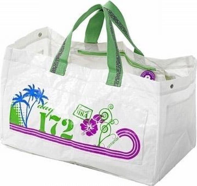 Strandtas Hawaii - 35 x 25 cm