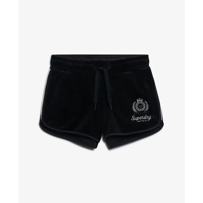 Fluwelen damesshort Superdry Country Club