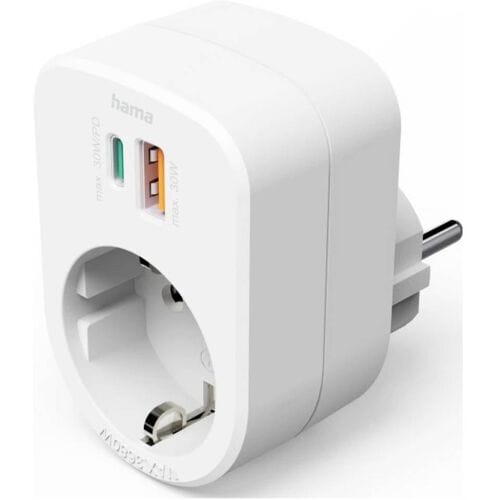 Hama 00223343 USB-laadbus Met USB-C Wit