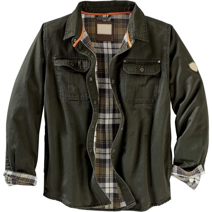 Motorstijl Heren Lange Mouw Katoenen Jas 4XL black