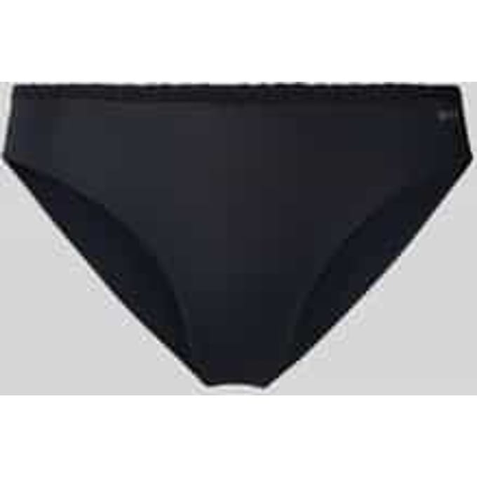 Slim fit bikinibroekje met logoprint, model 'Element'
