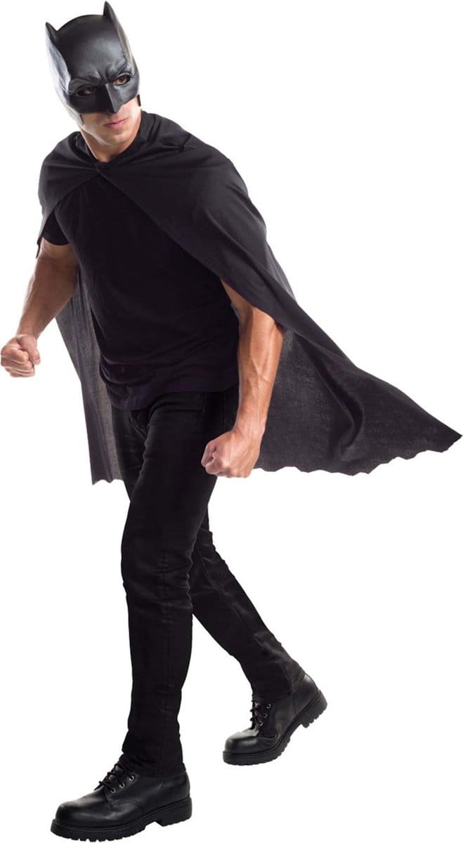 RUBIES NL - Cape en masker van Batman voor volwassenen