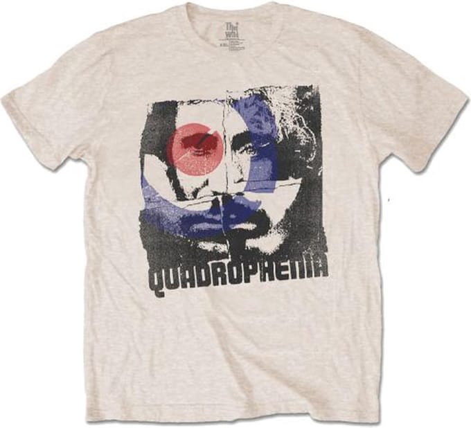 The Who - Four Square Heren T-shirt - S - Creme