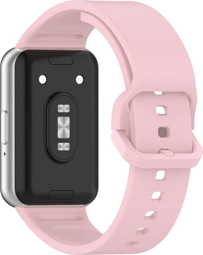 Siliconen bandje - geschikt voor Samsung Galaxy Fit 3 - roze