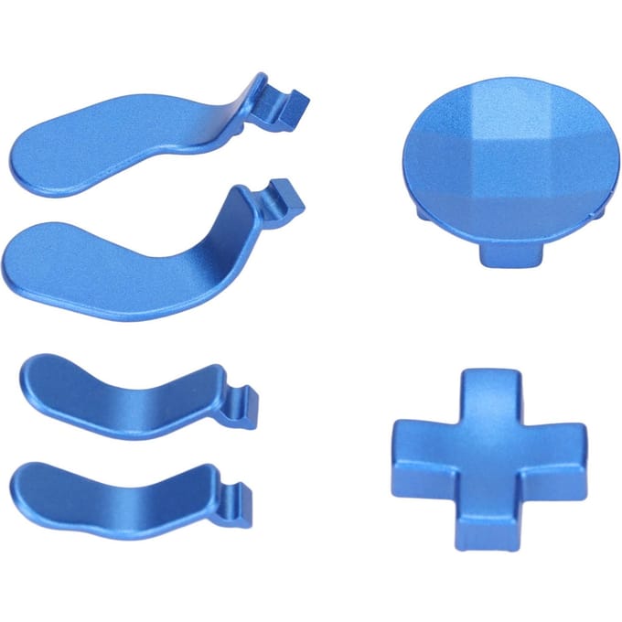 Roestvrij Staal Metaal D-Pads Paddles Vervanging Controller Accessoires voor Xbox One Elite Series 2 blue